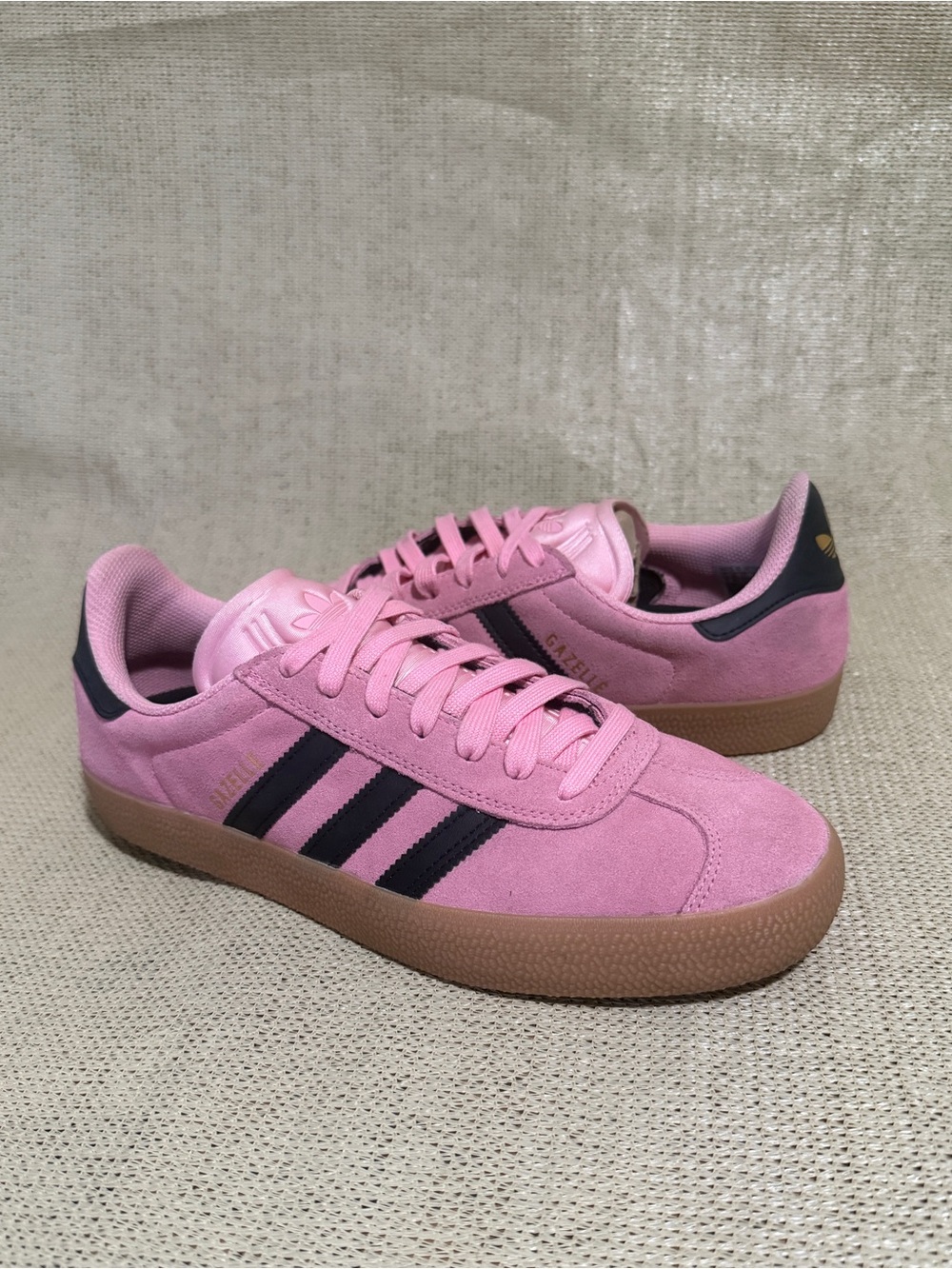 adidas Gazelle ADV Light Pink Black Gum Sneakers Women’s Size 9